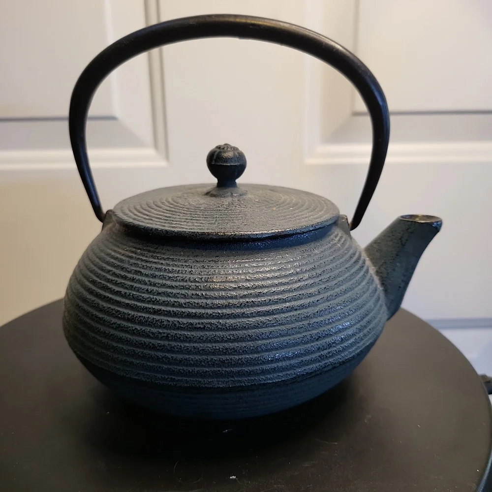 Vintage Japanese Cast Iron Tea Kettle Teapot